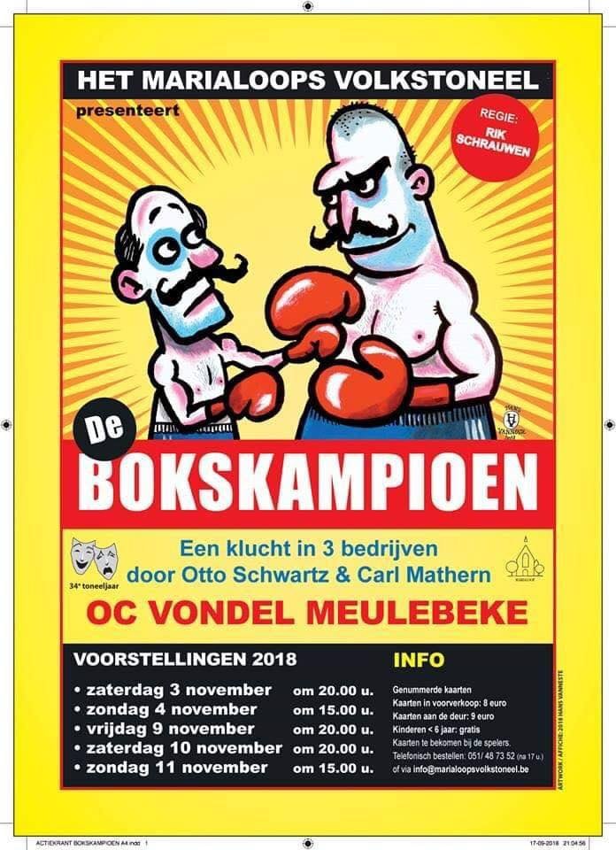 Affiche De Bokskampioen