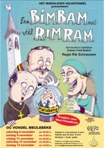 Affiche Een bimbam met veel rimram